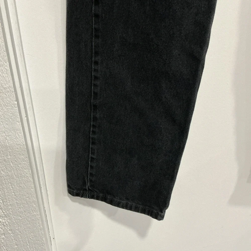Levi's 505 Men's Regular Fit Jean, 36wx34L - Black, Classic - Picture 4 of 15